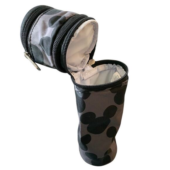 Disney Insulated Baby Bottle Cooler Keeper 3 Compartments Zip Top Carry Strap - Picture 4 of 7